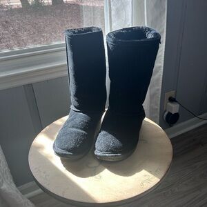 BearPaw Black Ankle Boots